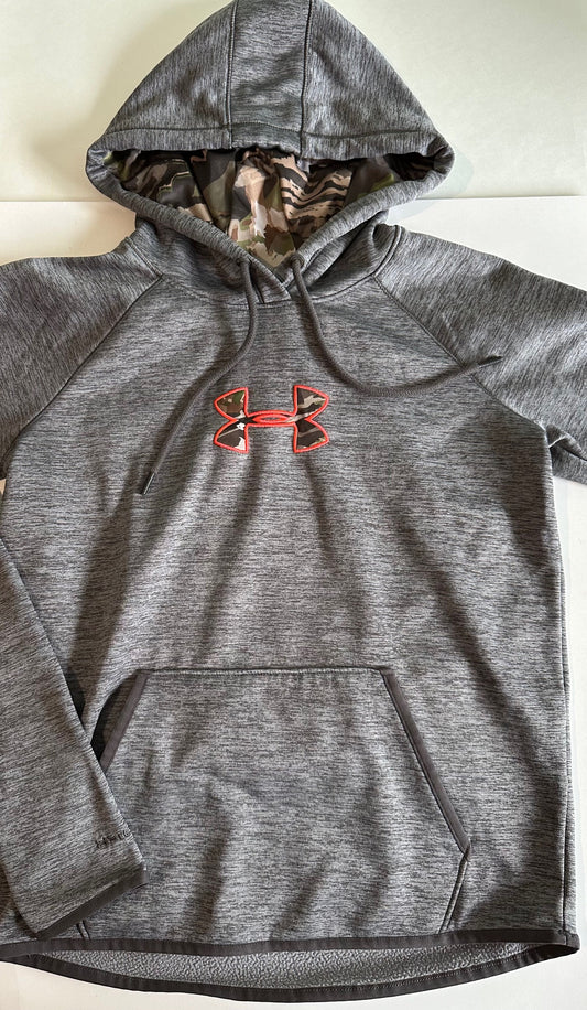 *Adult* Under Armour, Grey Hoodie - Size XS