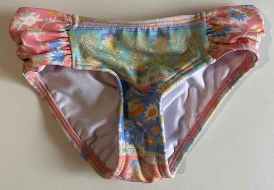 Billabong, Patterned Bathing Suit Bottoms - Size 4