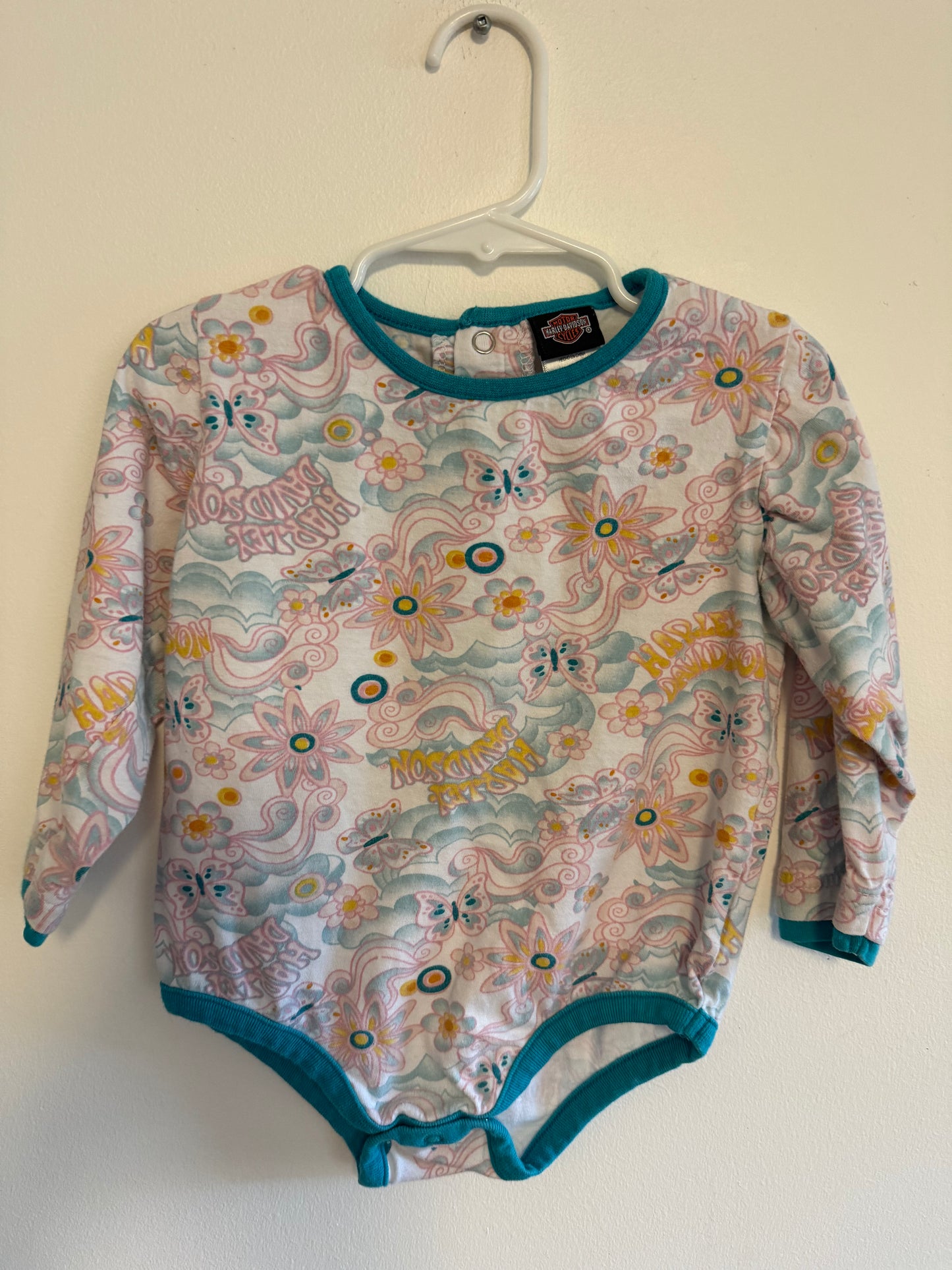 HARLEY DAVIDSON ONESIE SIZE 24M