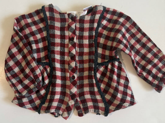 Zara, Button-Up Top - 12-18 Months