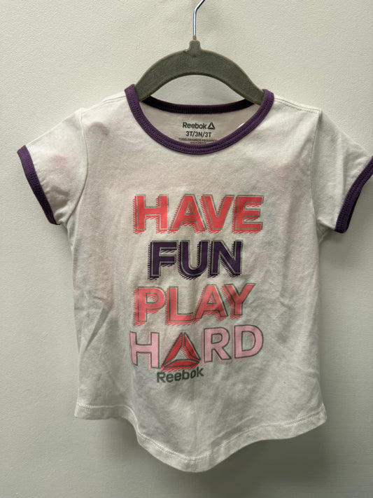 REEBOK 2 PIECE SHORTS OUTFIT SIZE 3T