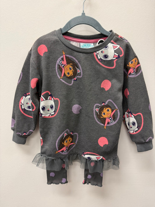 GABBYS DOLLHOUSE OUTFIT SIZE 2T