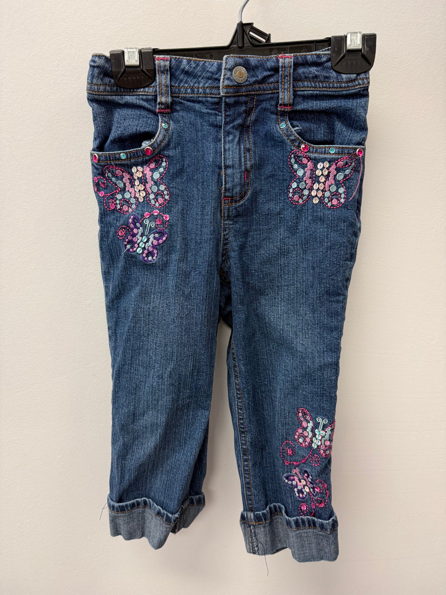 NEVADA BUTTERFLY JEANS SIZE 6