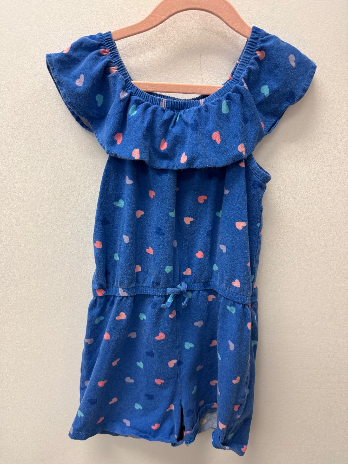 PEKKLE HEART ROMPER SIZE 7