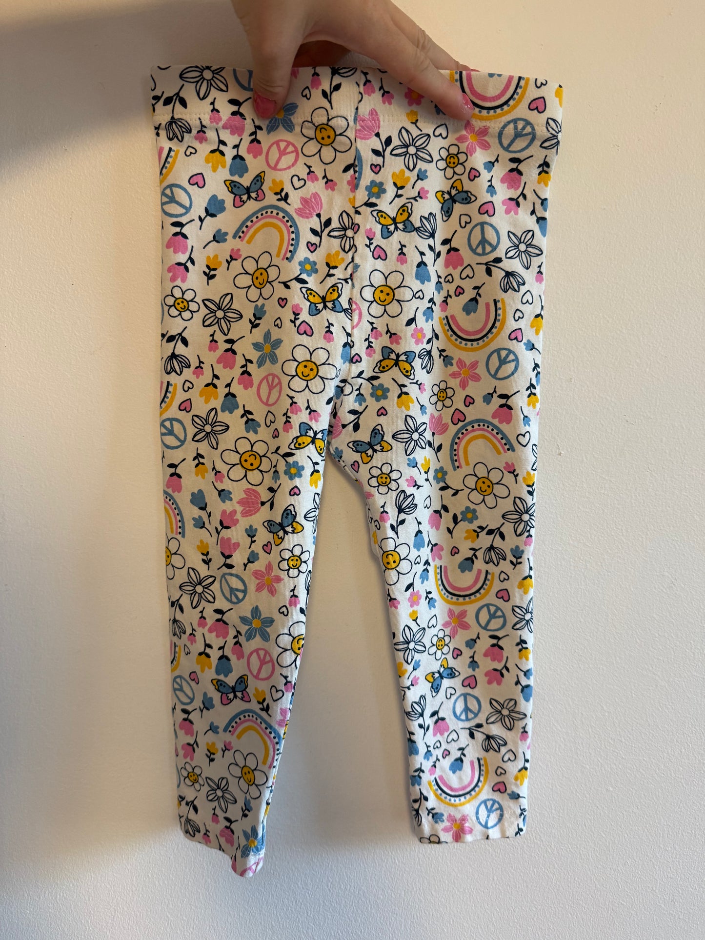 JOE FRESH RAINBOW LEGGINGS SIZE 18-24M