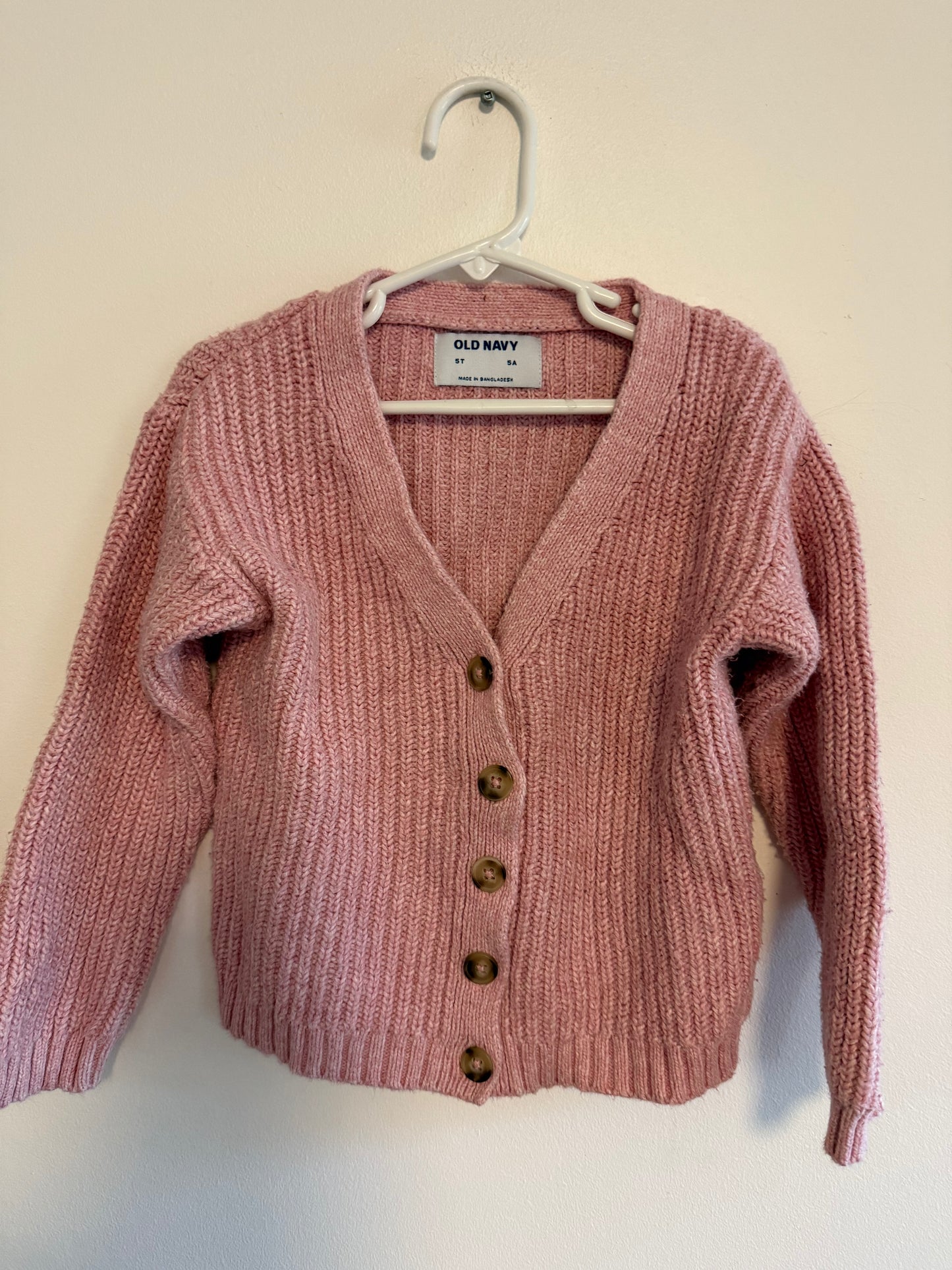 OLD NAVY KNIT CARDIGAN SIZE 5