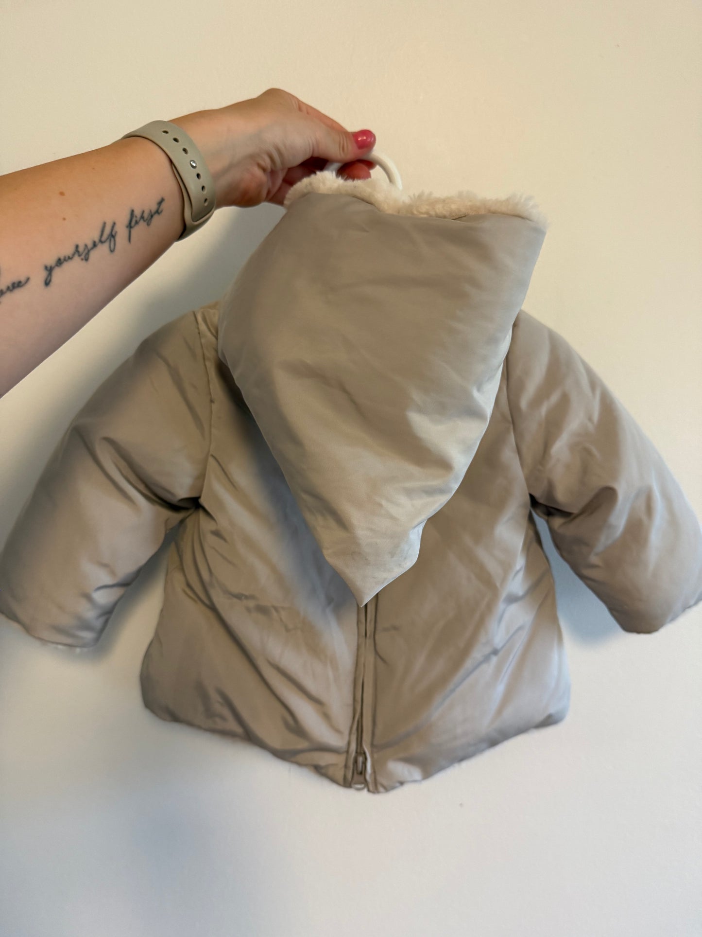 ZARA PONCHO STYLE COAT SIZE 6-9M