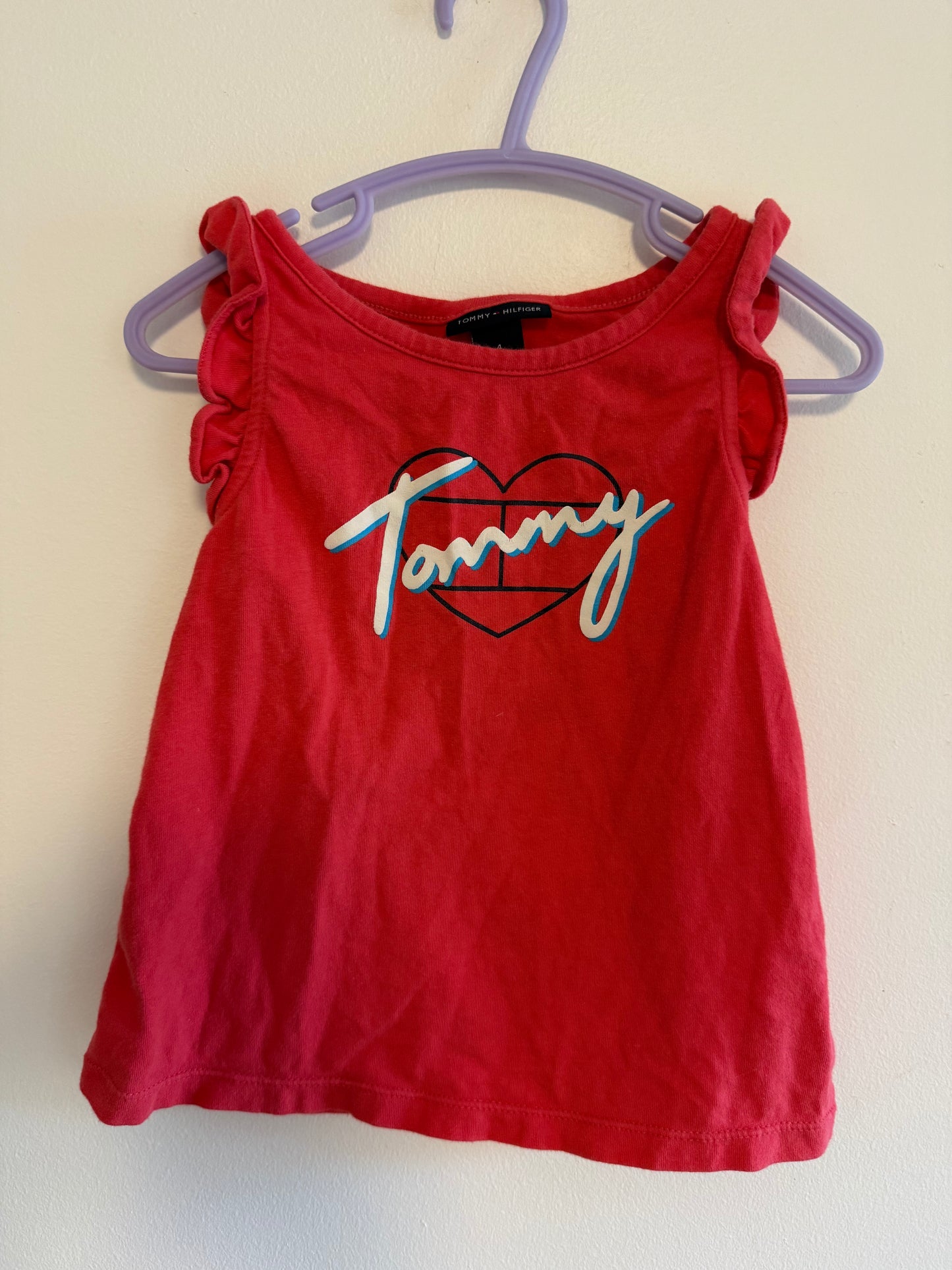 TOMMY BAHAMMA PINK TANK SIZE 4T