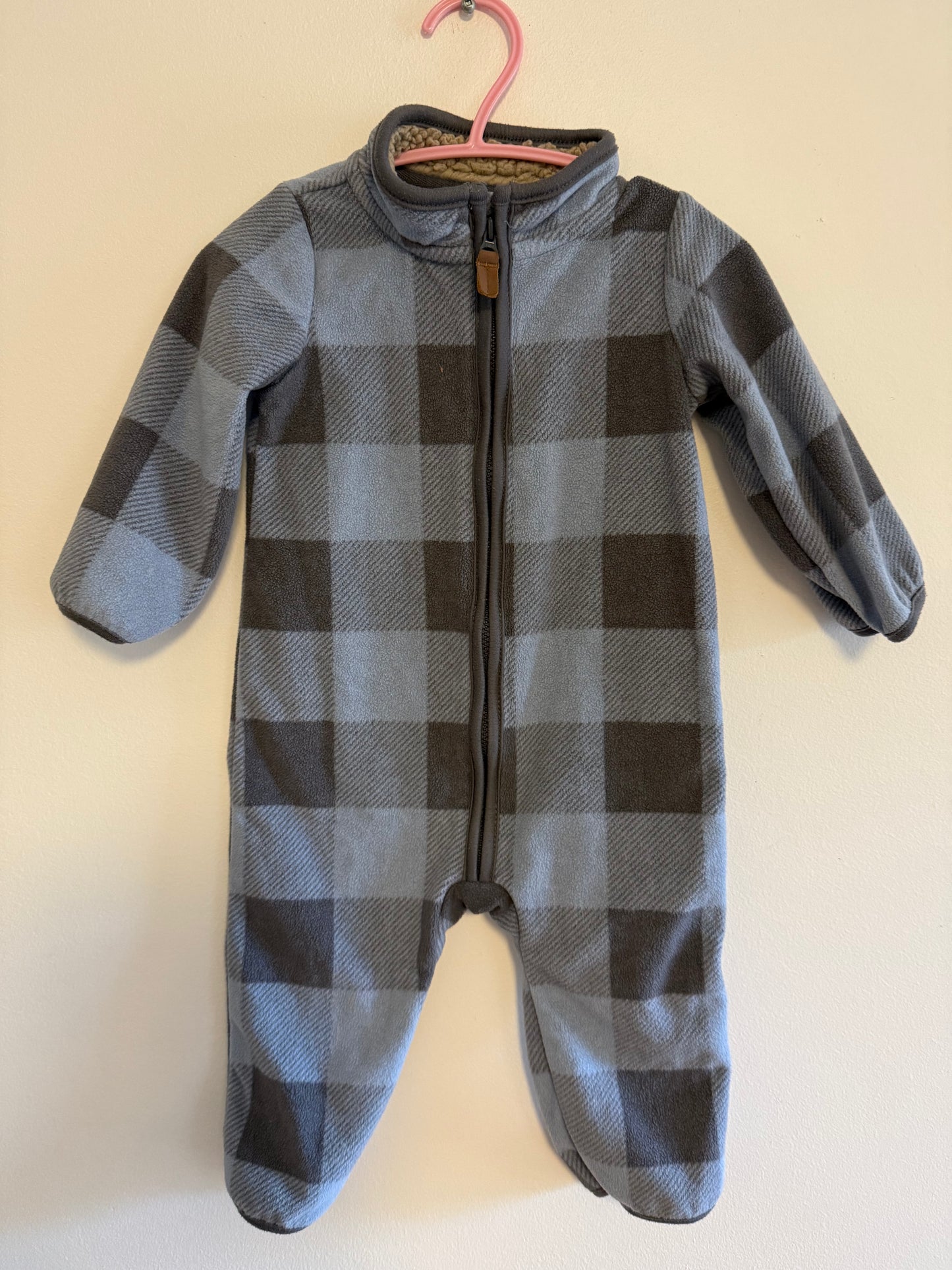 CARTERS FLEECE ONE PIECE SIZE 9M