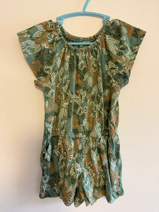 JOE FRESH LEAF ROMPER SIZE 5T