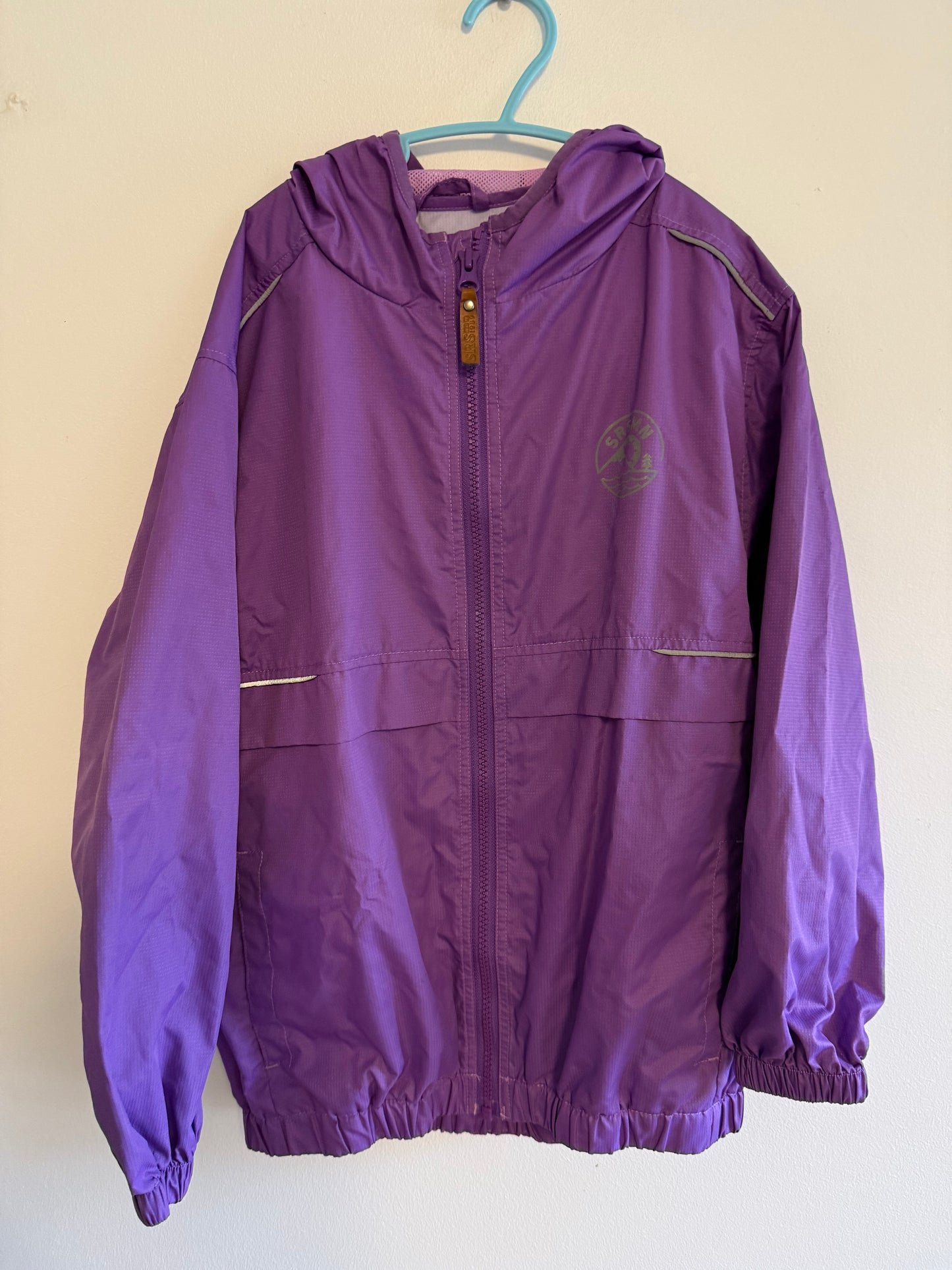 SOURIS MINI PURPLE RAIN COAT SIZE 8