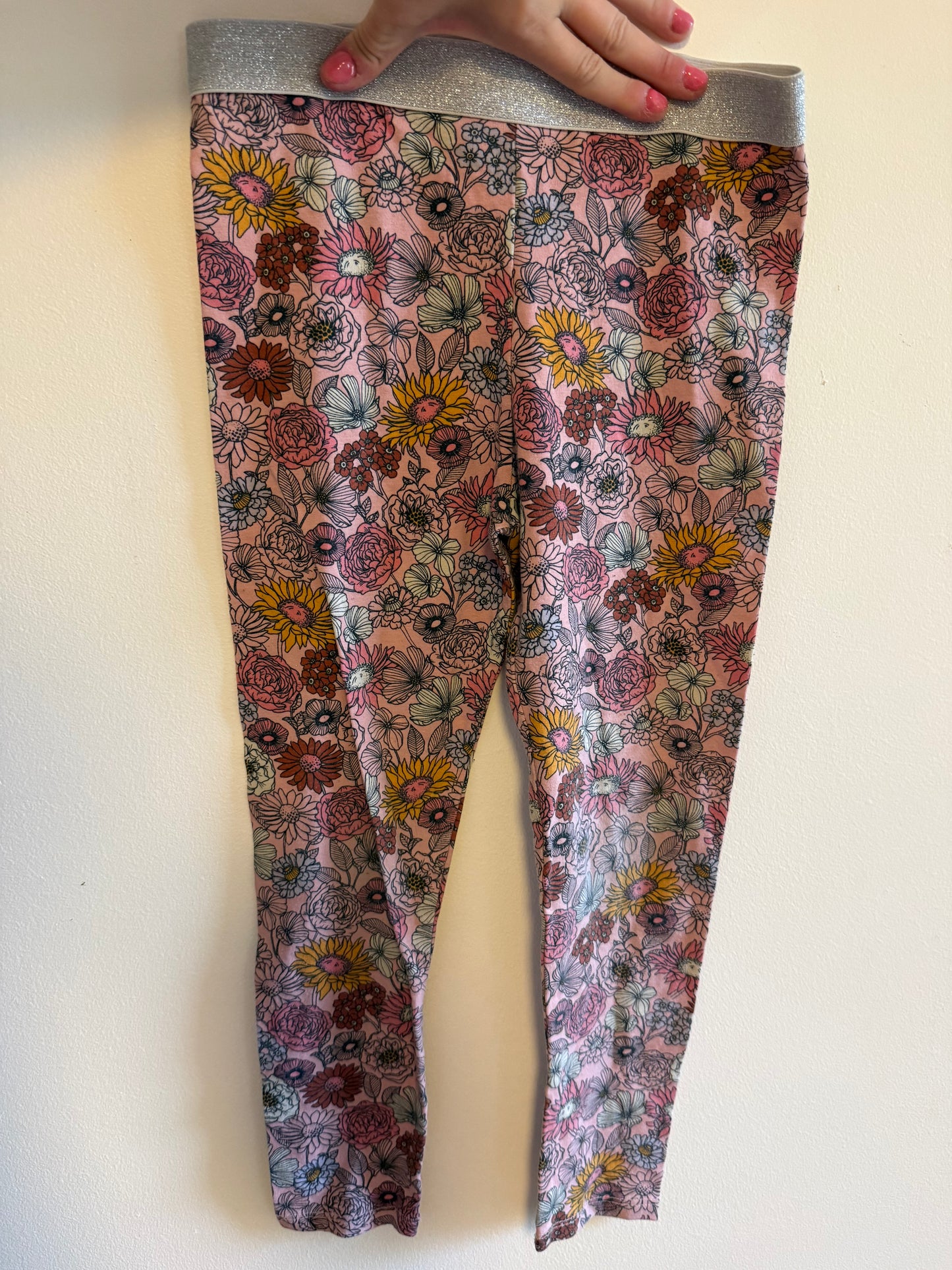 VINCE CAMUTO FLORAL LEGGINGS SIZE 6