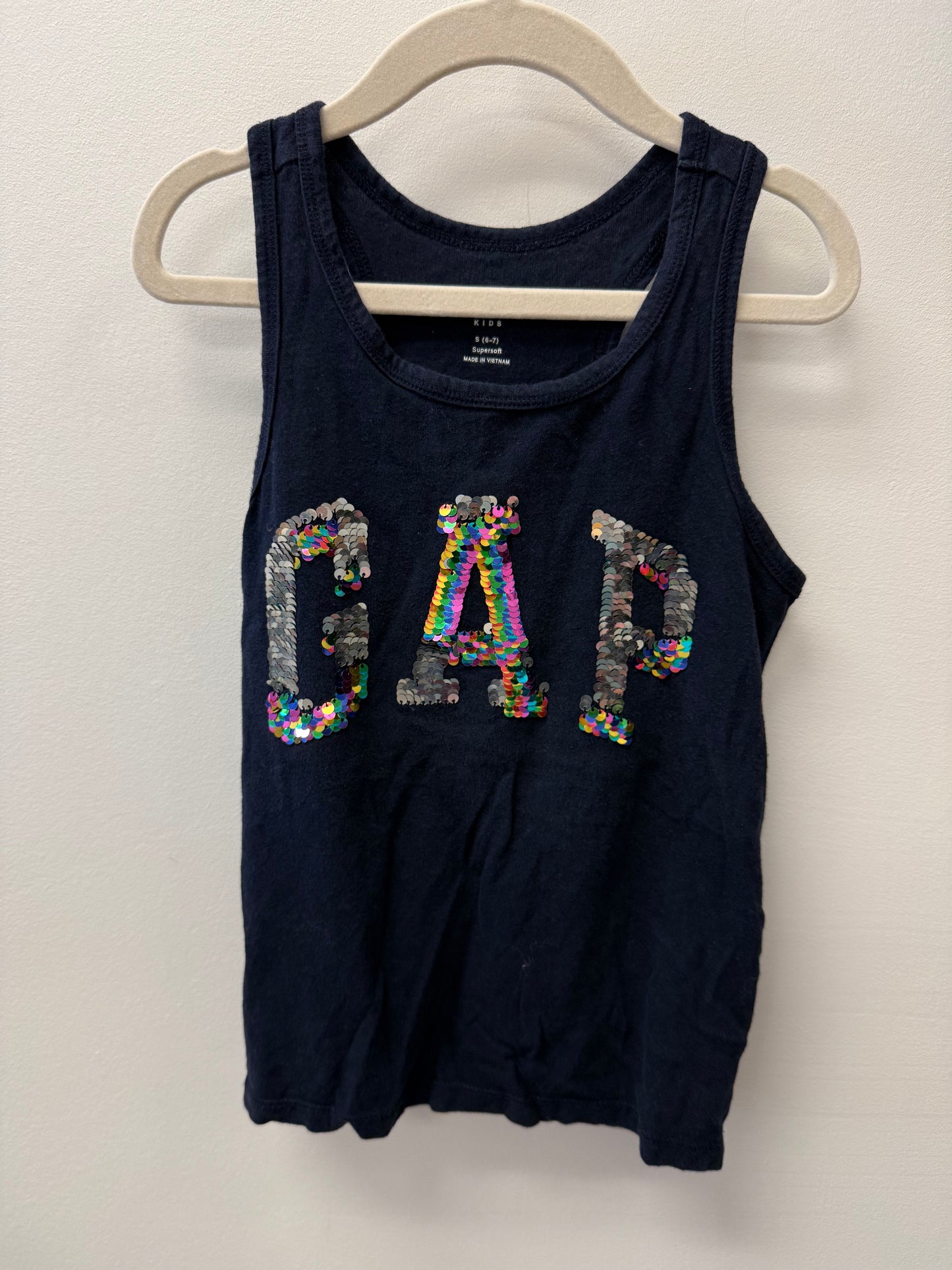 GAP SEQUIN TANK SIZE 6-7