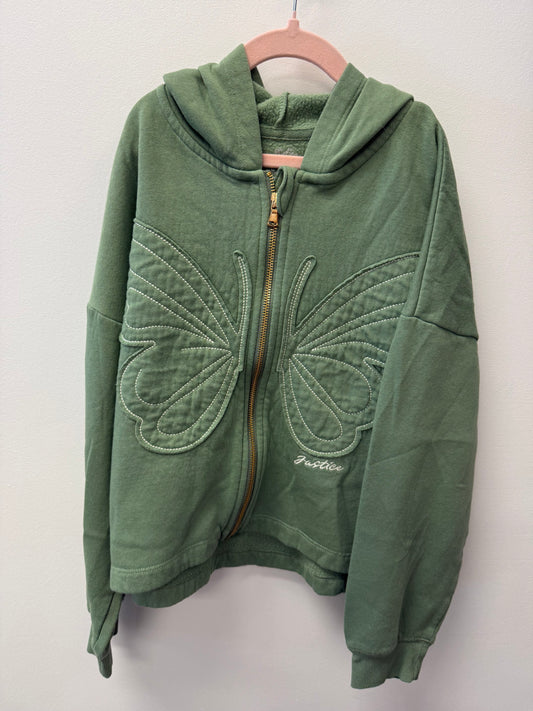 JUSTICE BUTTERFLY SWEATER SIZE 12-14