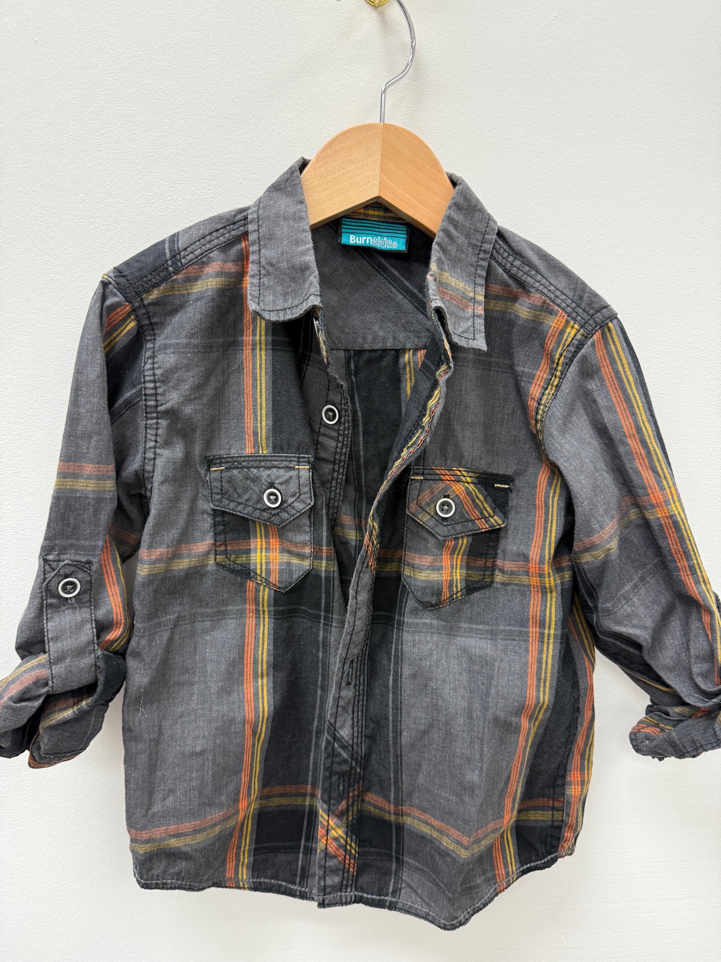 BURNSIDE PLAID SIZE 5
