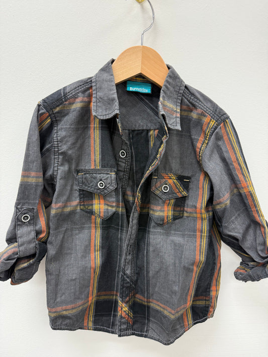 BURNSIDE PLAID SIZE 5