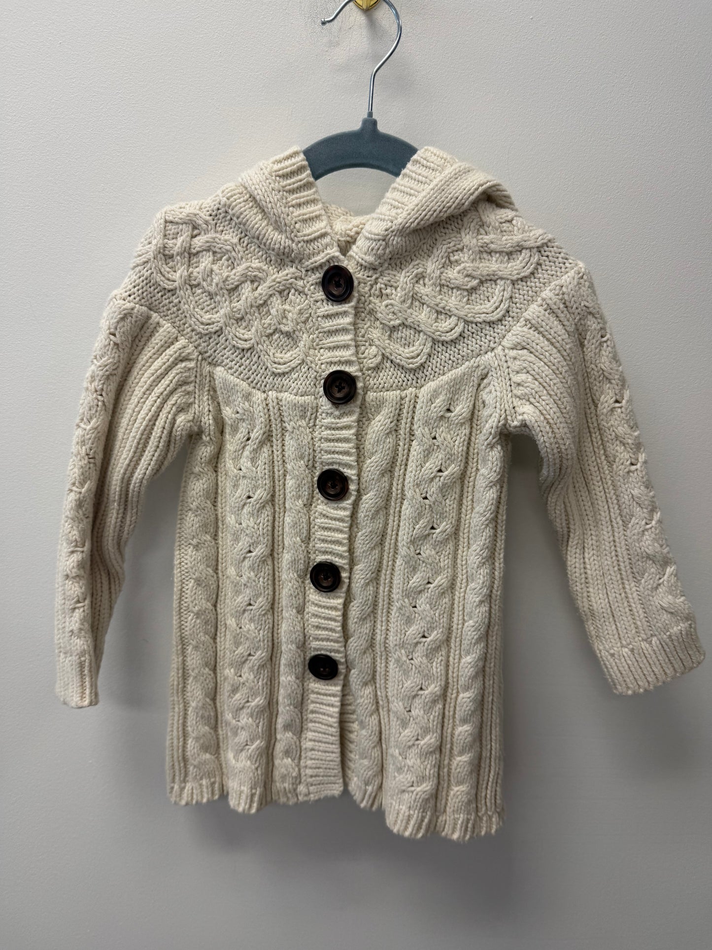 BABY GAP LONG KNIT SWEATER SIZE 2T