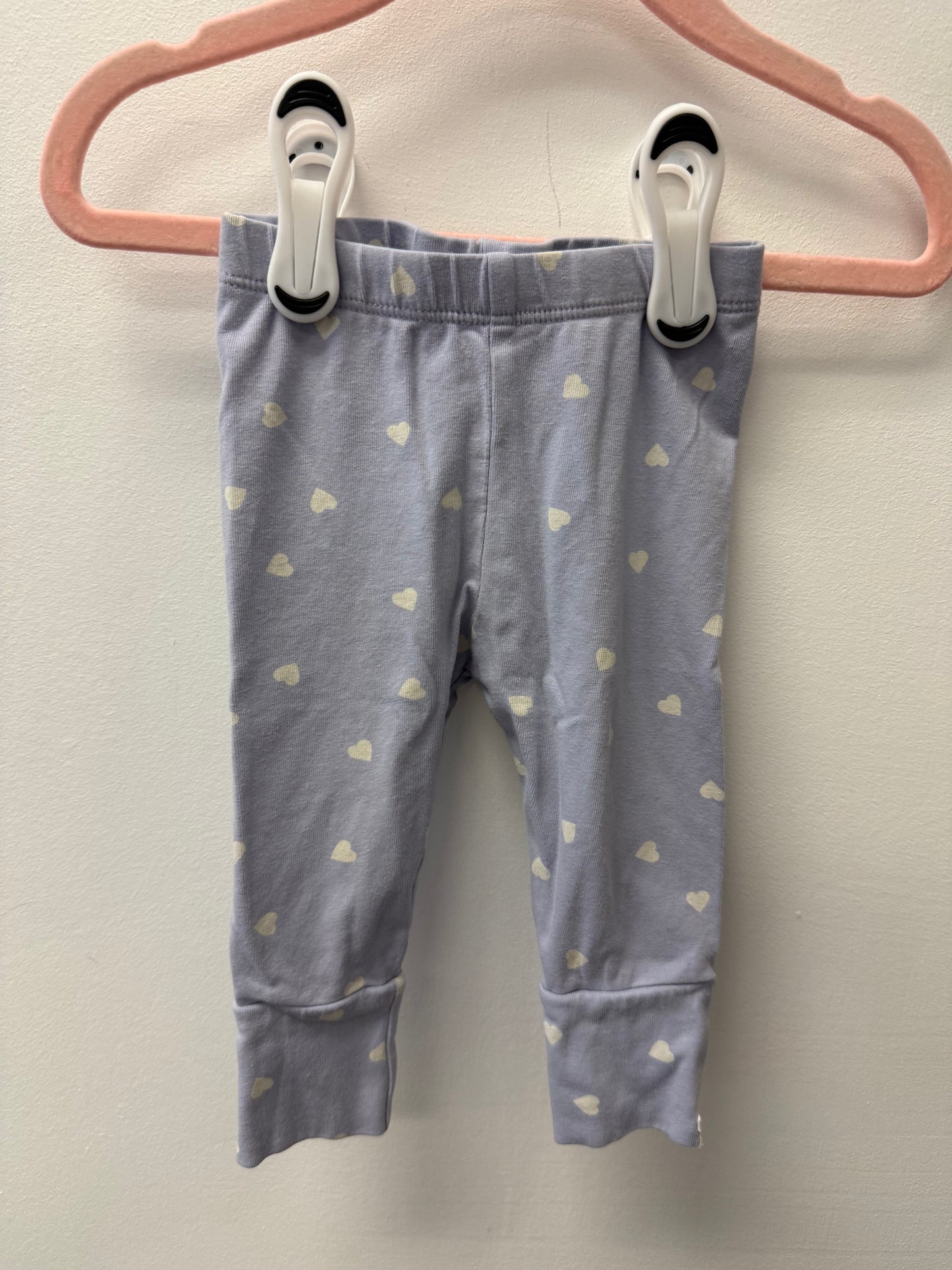 RISE LITTLE EARHTLING HEART PANTS SIZE 6-9M