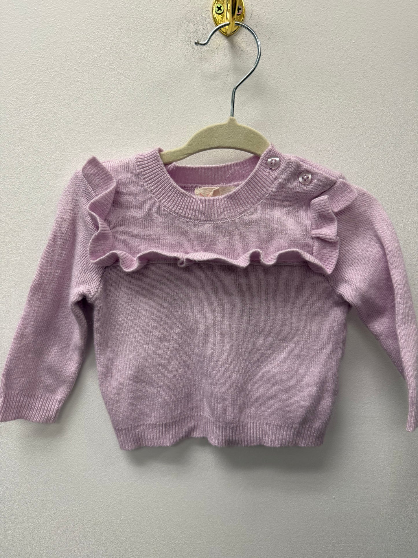BTWEEN PURPLE SWEATER SIZE 0-3M