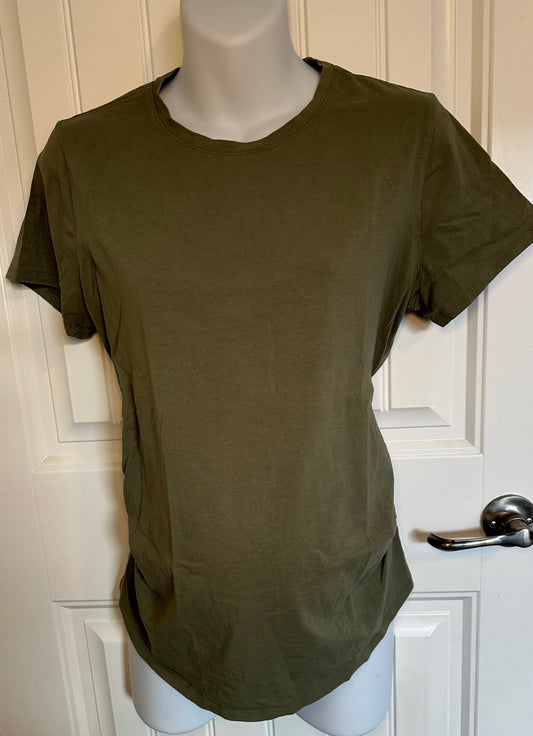 Thyme, Green Maternity T-Shirt - Size Large
