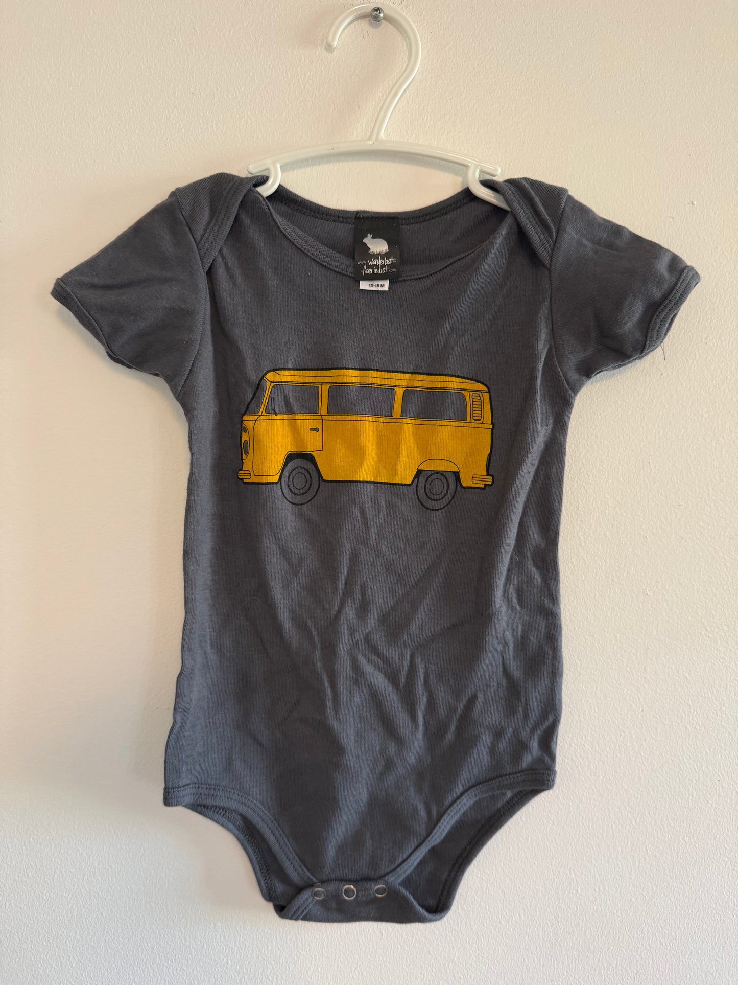 WANDERLUST VAN ONESIE SIZE 12-18M
