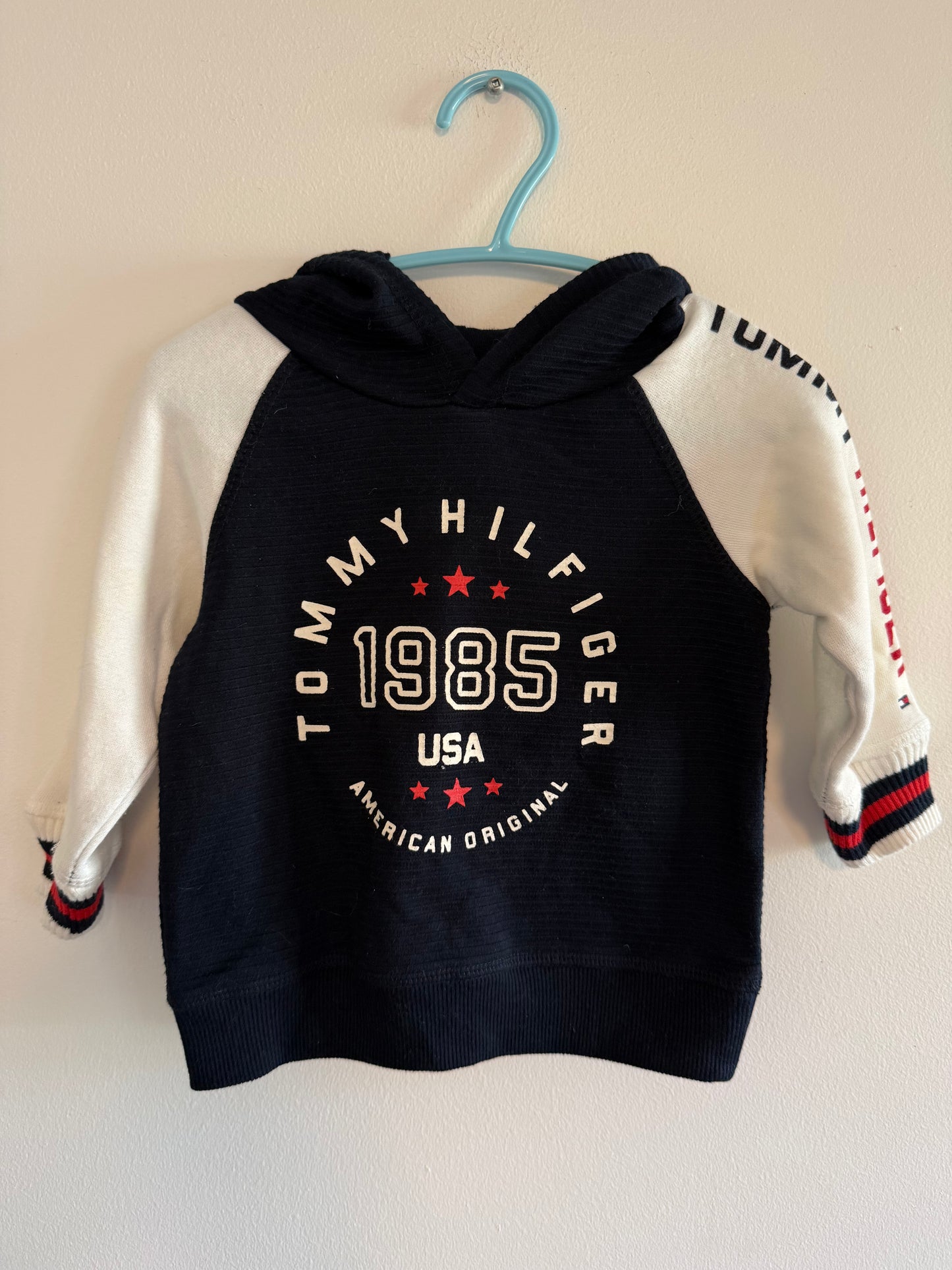 TOMMY HILFIGER HOODIE SIZE 12M