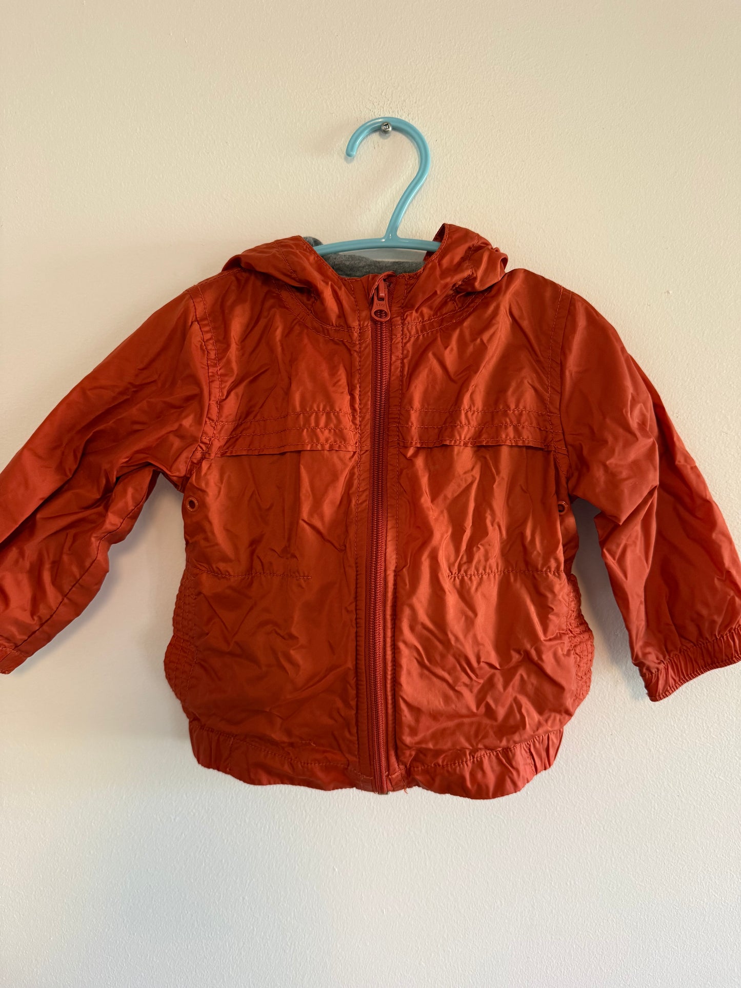 JOE FRESH LINED RAIN COAT SIZE 12-18M