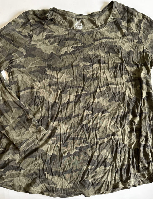 *Adult* George, Camo Long-Sleeved Shirt - Size XL