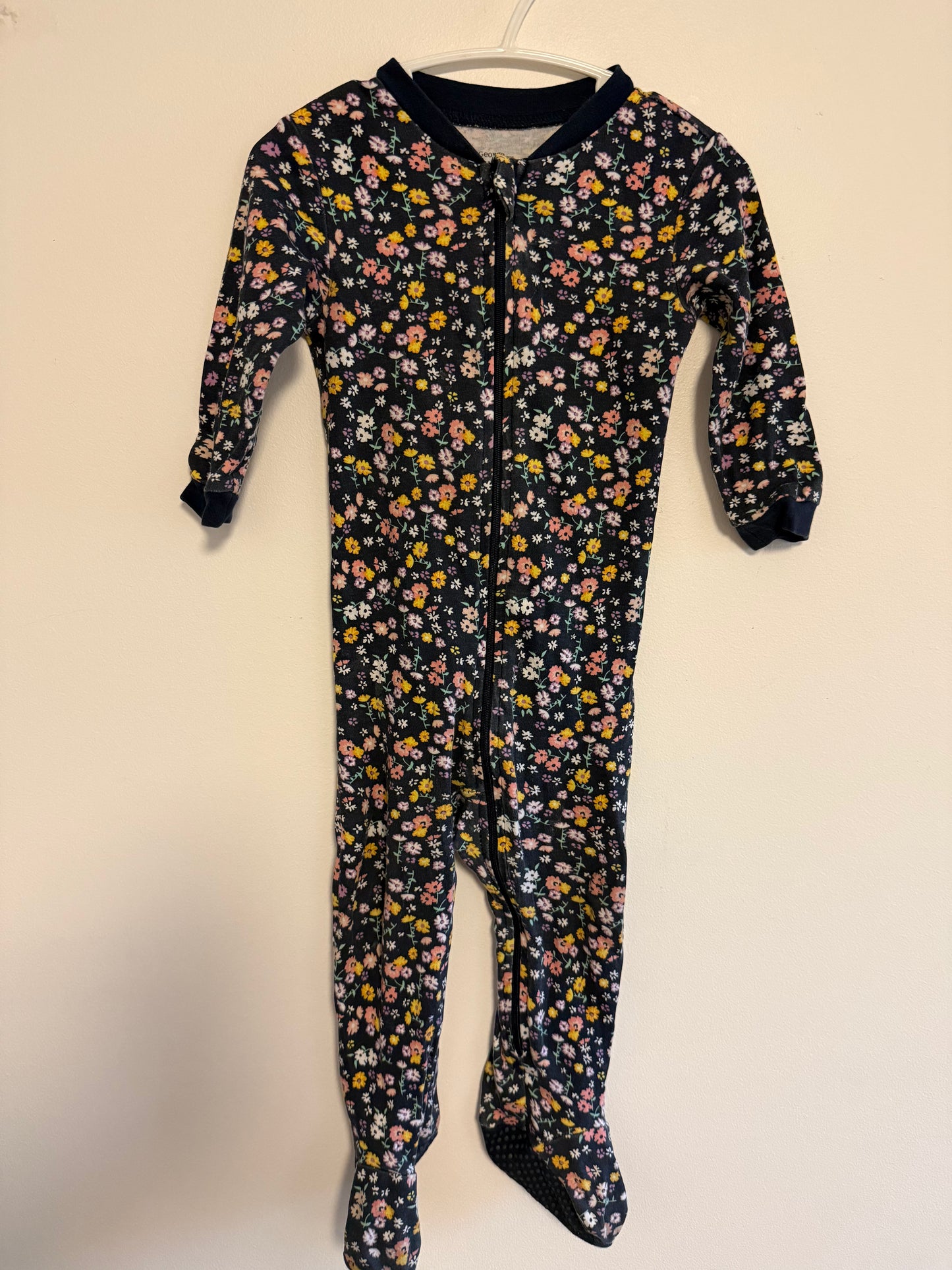 GEORGE FLORAL SLEEPER SIZE 12-18M
