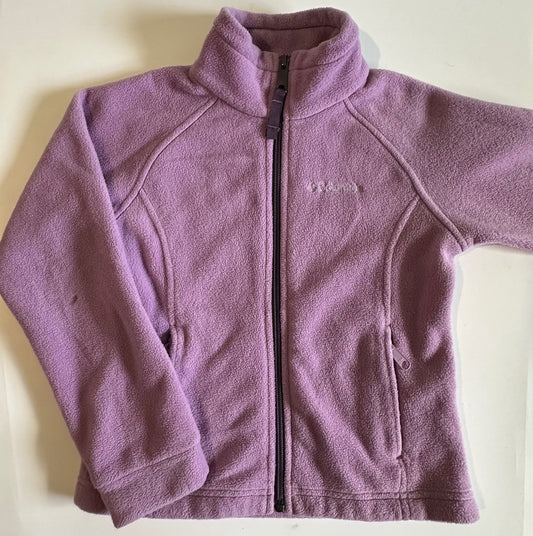 *Play* Columbia, Purple Fleece Zip-Up - Size XS (6-7)