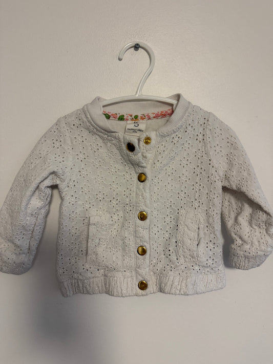 HAPPILY GREY LINED JACKET SIZE 12M