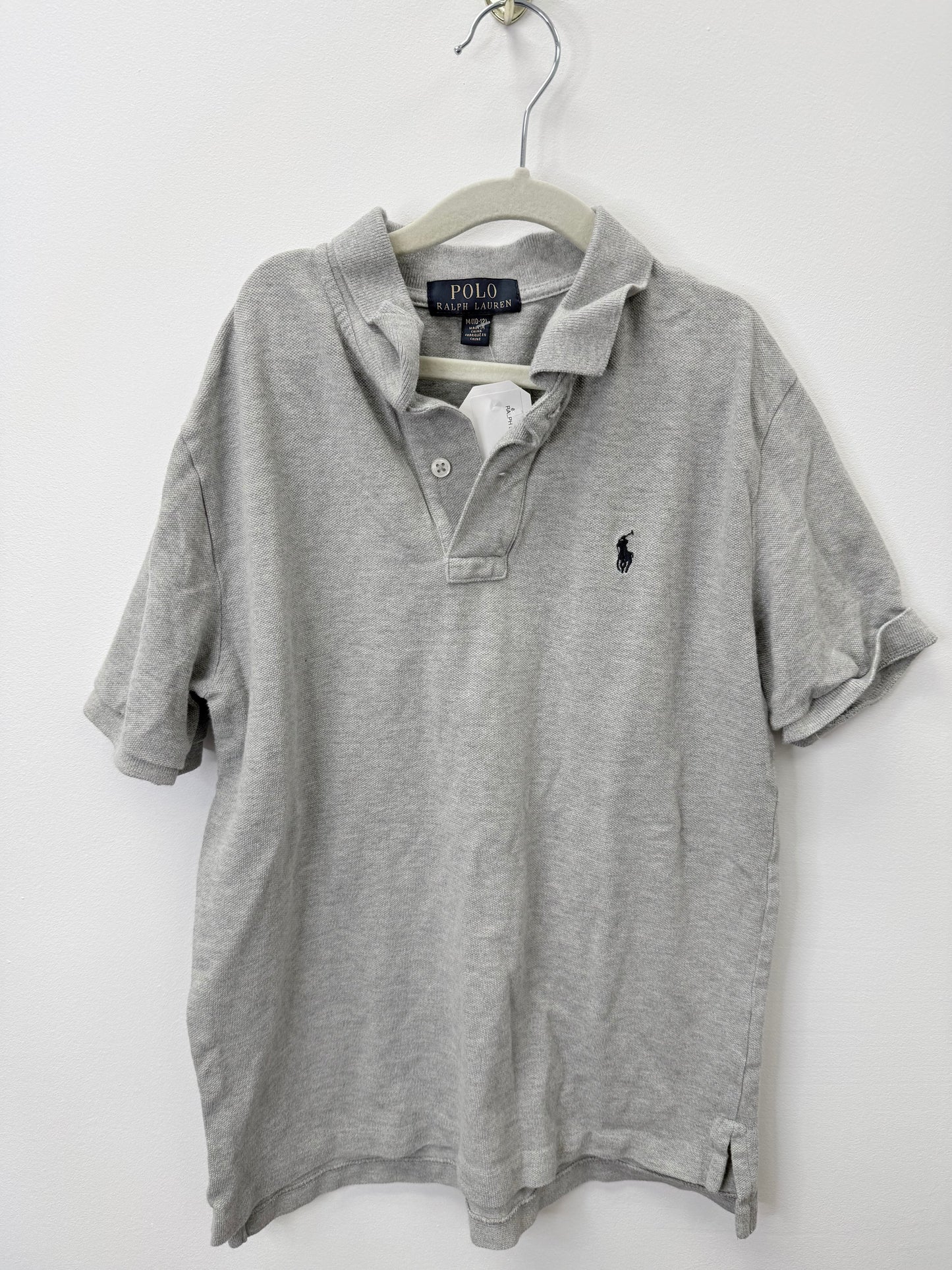 RALPH LAUREN GREY SHIRT 10-12