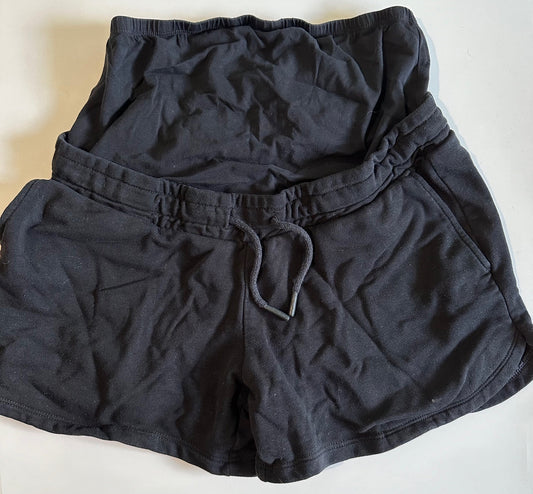 H&M Mama, Black Maternity Shorts - Size Small