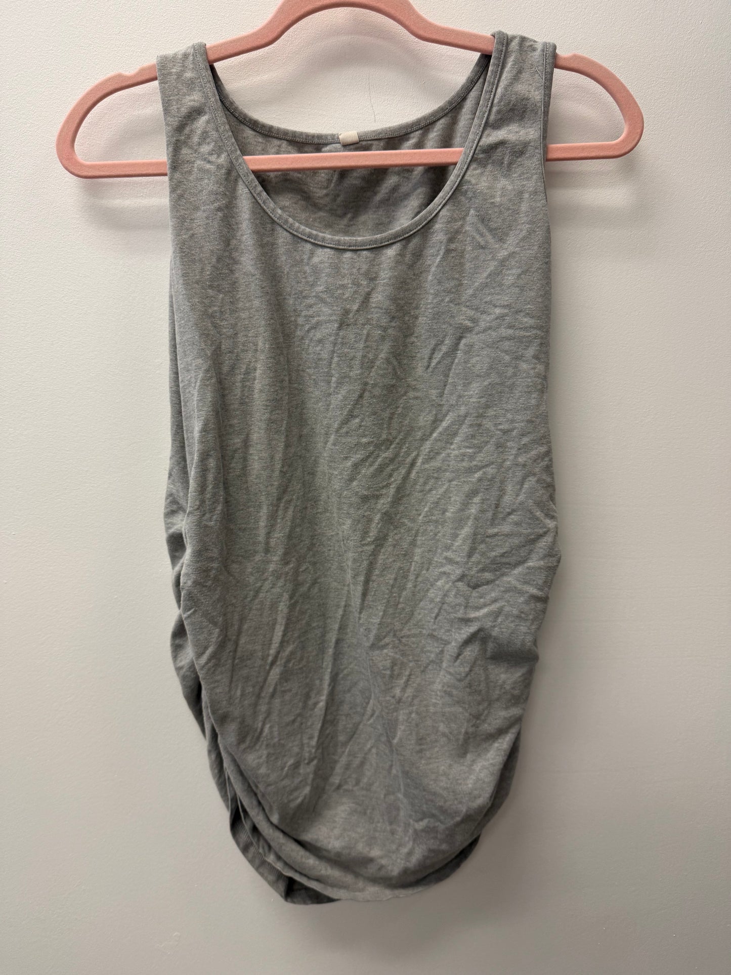 MATERNITY GREY TANK SIZE MEDIUM