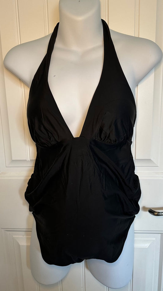 H&M, Black Maternity Bathing Suit - Size Medium