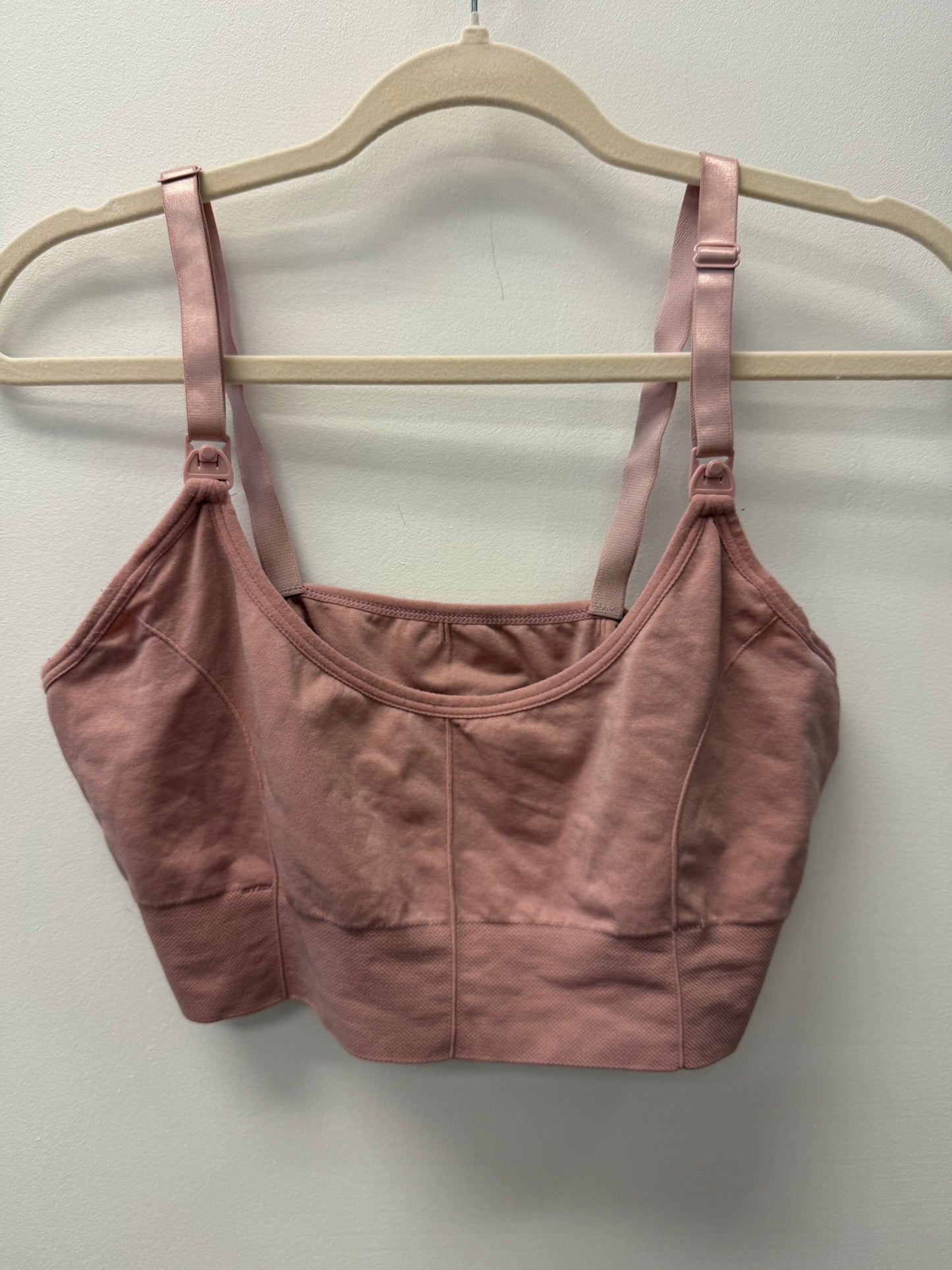 BLUSH PINK NURSING BRA SIZE XXL