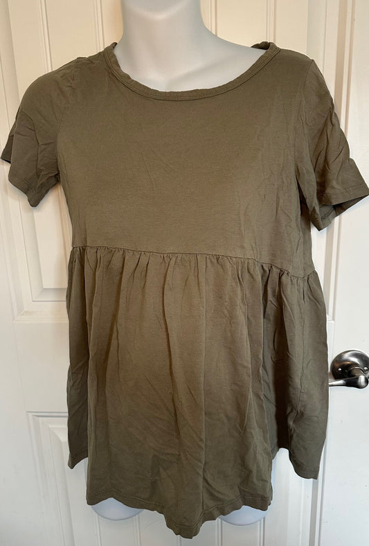 *Play* H&M Mama, Green Maternity Top - Size Small