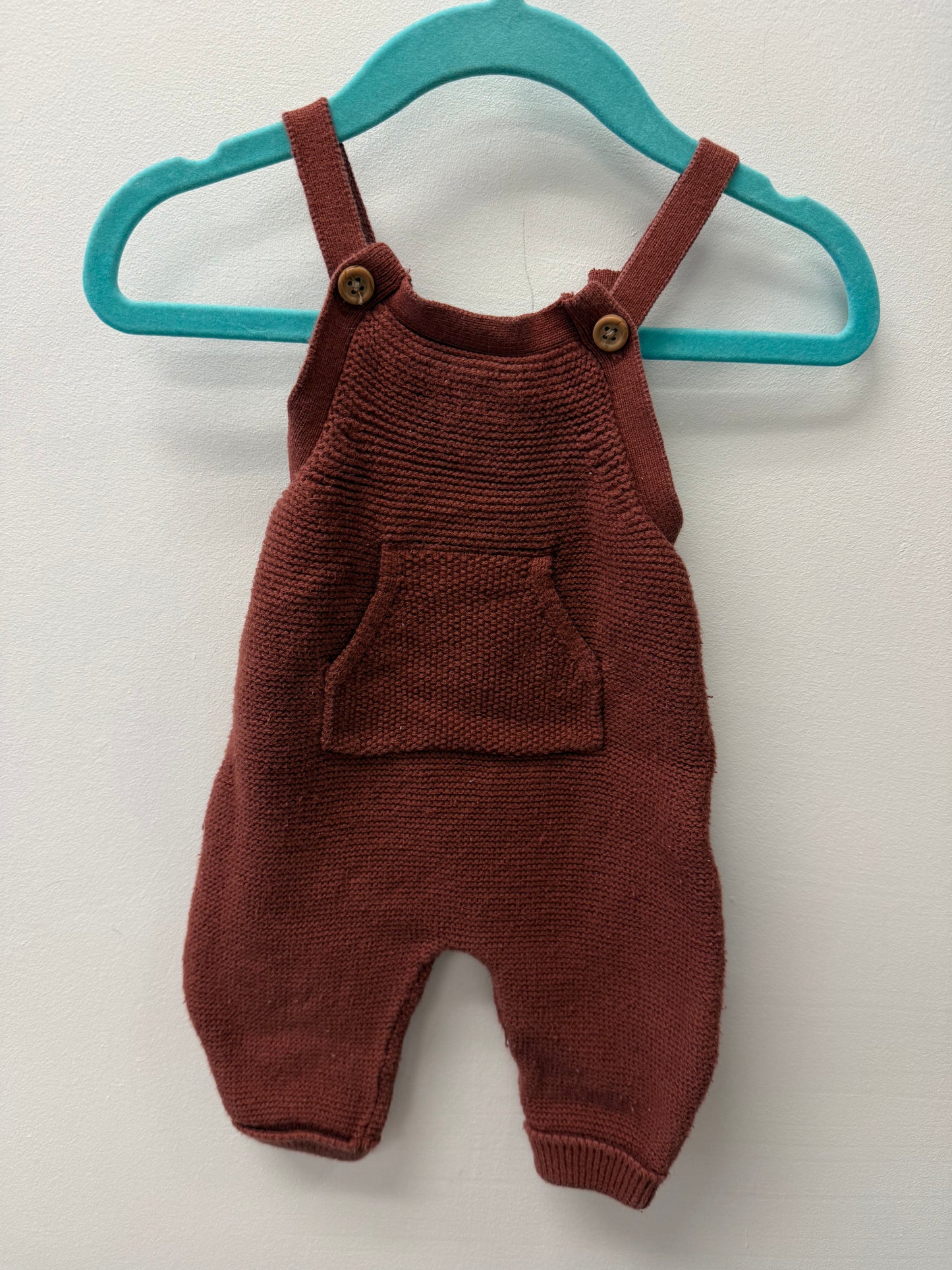 LITTLE PLANET KNIT OVERALLS SIZE 3M