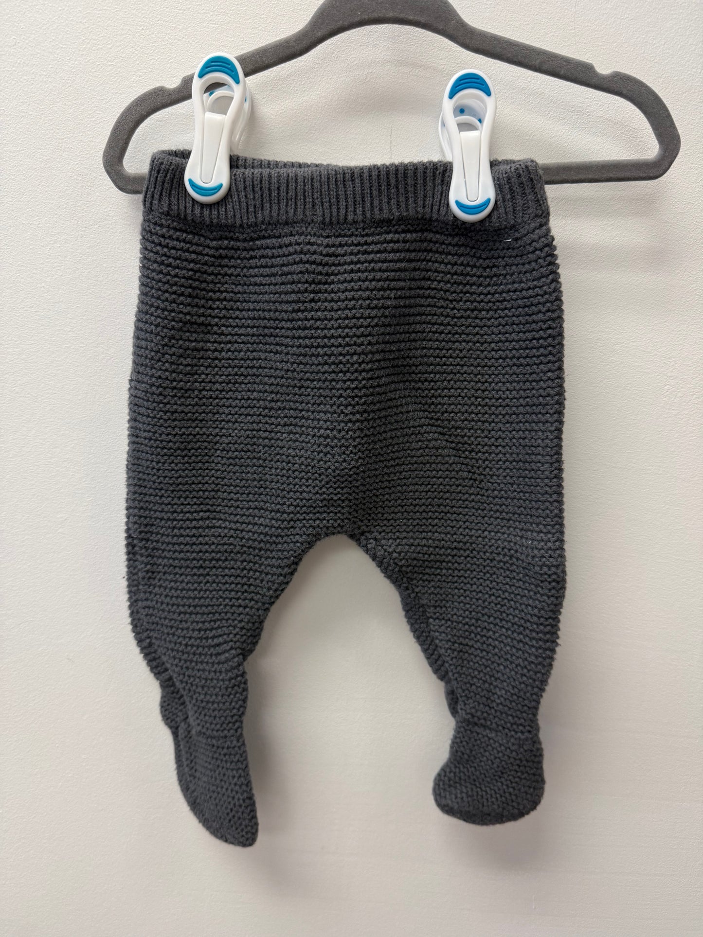 JOE FRESH KNITTED FOOTIE PANTS SIZE 0-3M