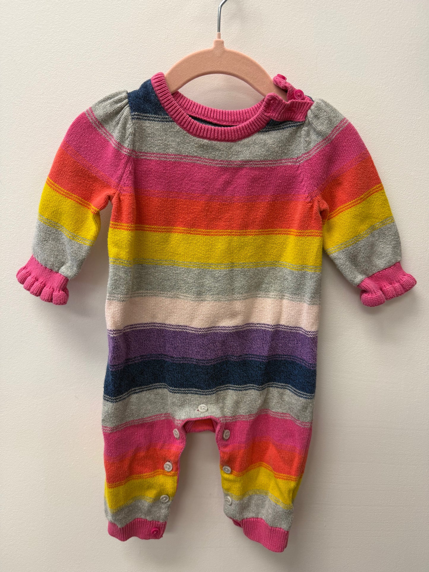 BABY GAP STRIPPED ONE PIECE SIZE 3-6M