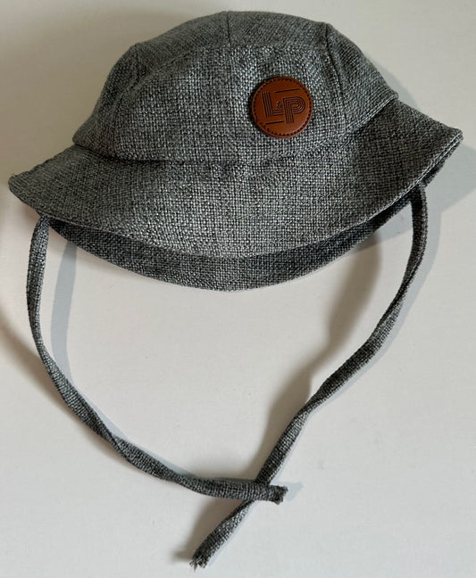 L&P, Grey Sidney Series Bucket Hat - 3-6 Months