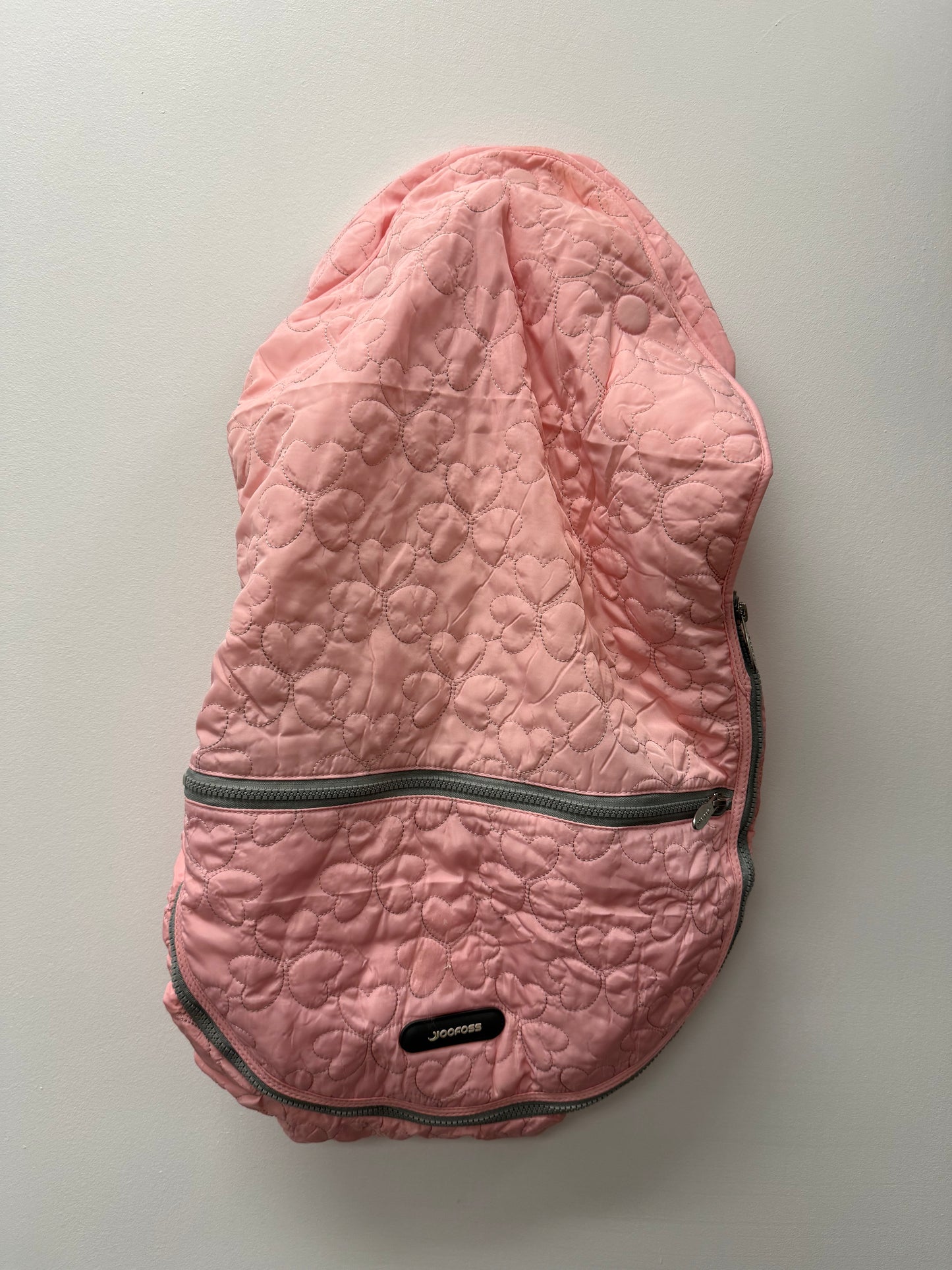 PINK WINTER CARSEAT COVER