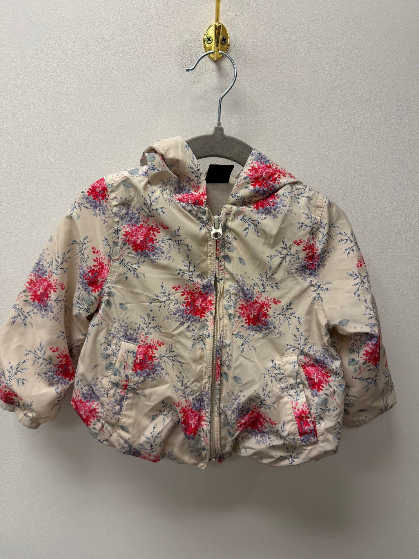 BABY GAP LINED COAT SIZE 12-18M (PLAY)