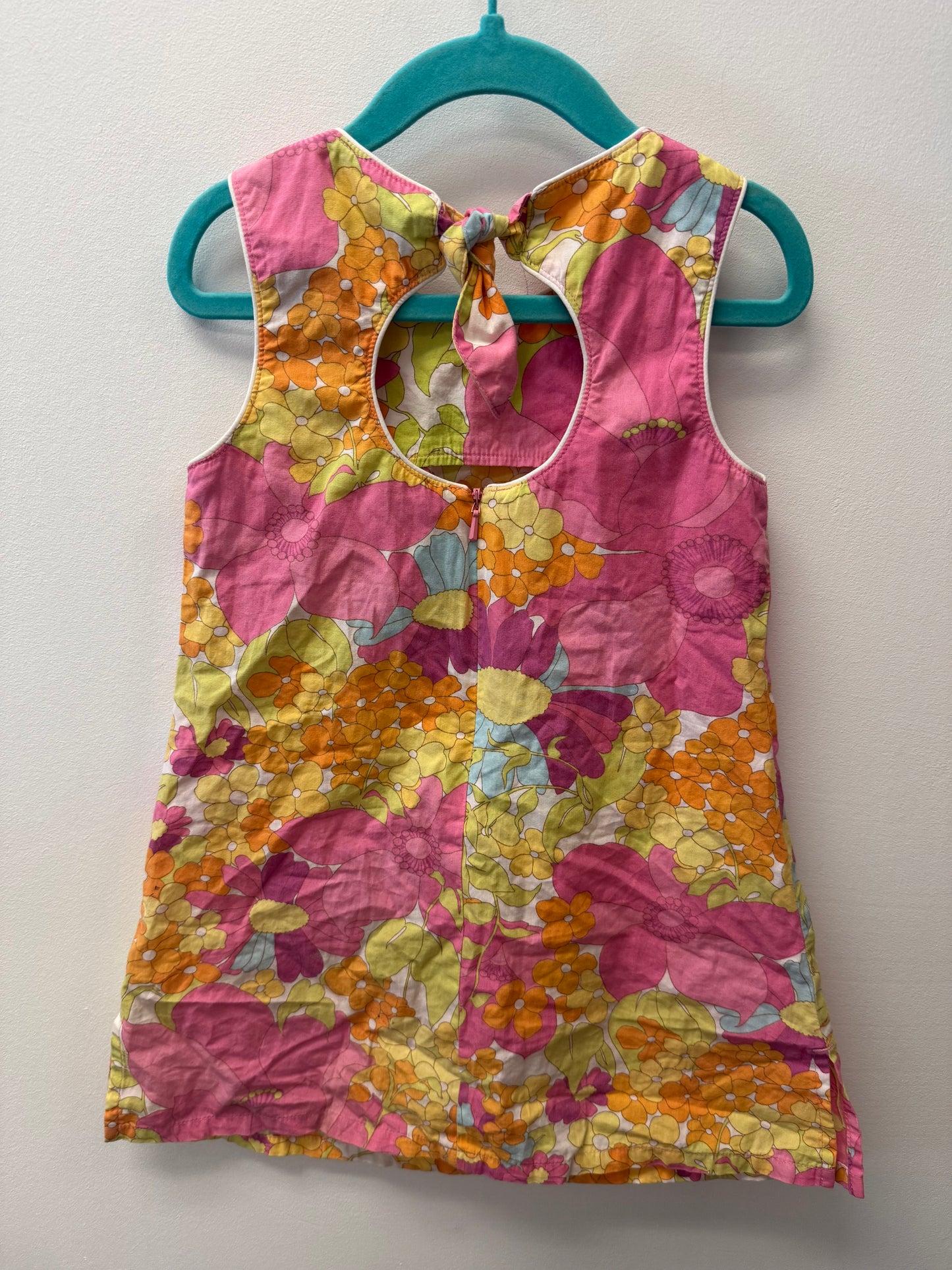 GYMBOREE BRIGHT FLORAL DRESS SIZE 4T