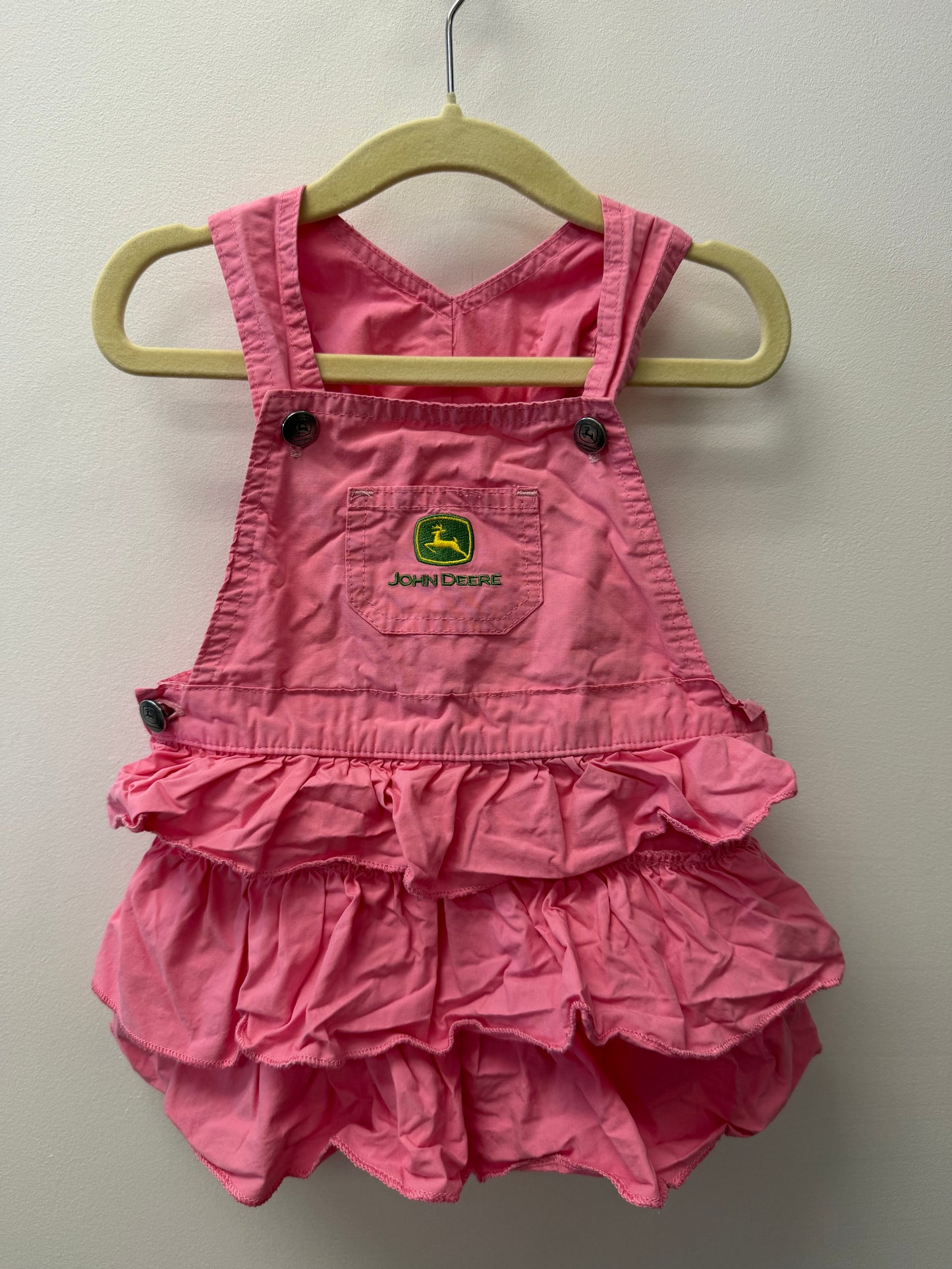 JOHN DEER PINK SKIRTALL SIZE 12M