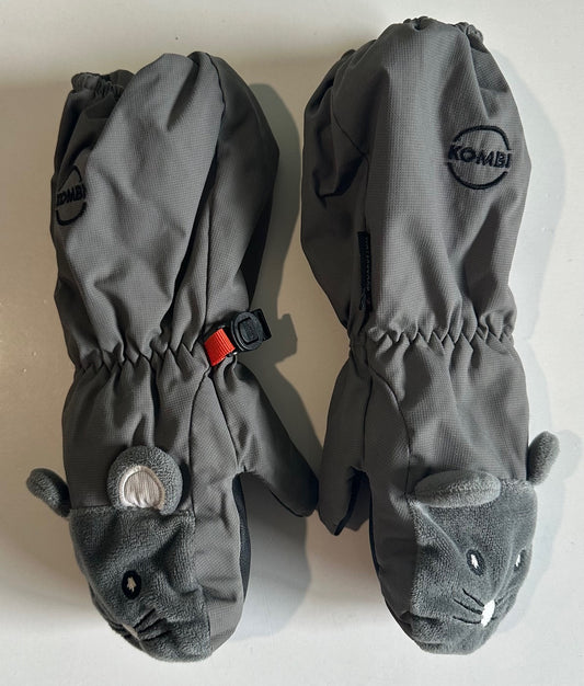 Kombi, Grey Mouse Winter Gloves - Size Small (2/3)