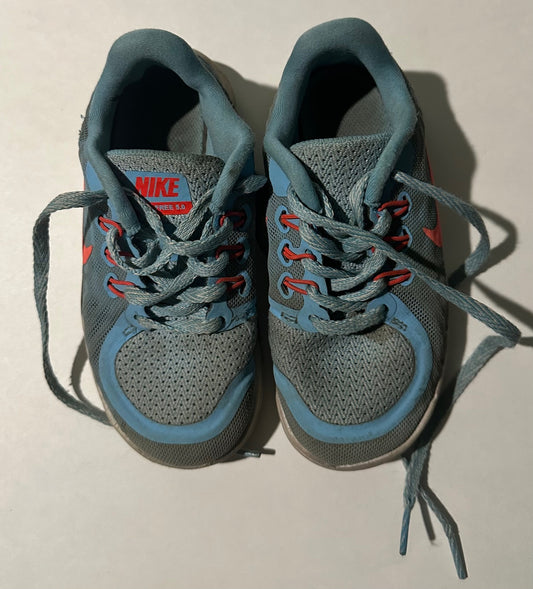 *Play* Nike, Grey and Blue Shoes - Size 11T