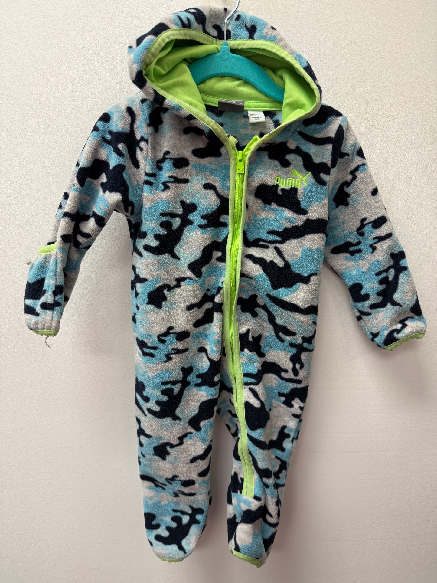 PUMA BUNTING SUIT SIZE 3-6M