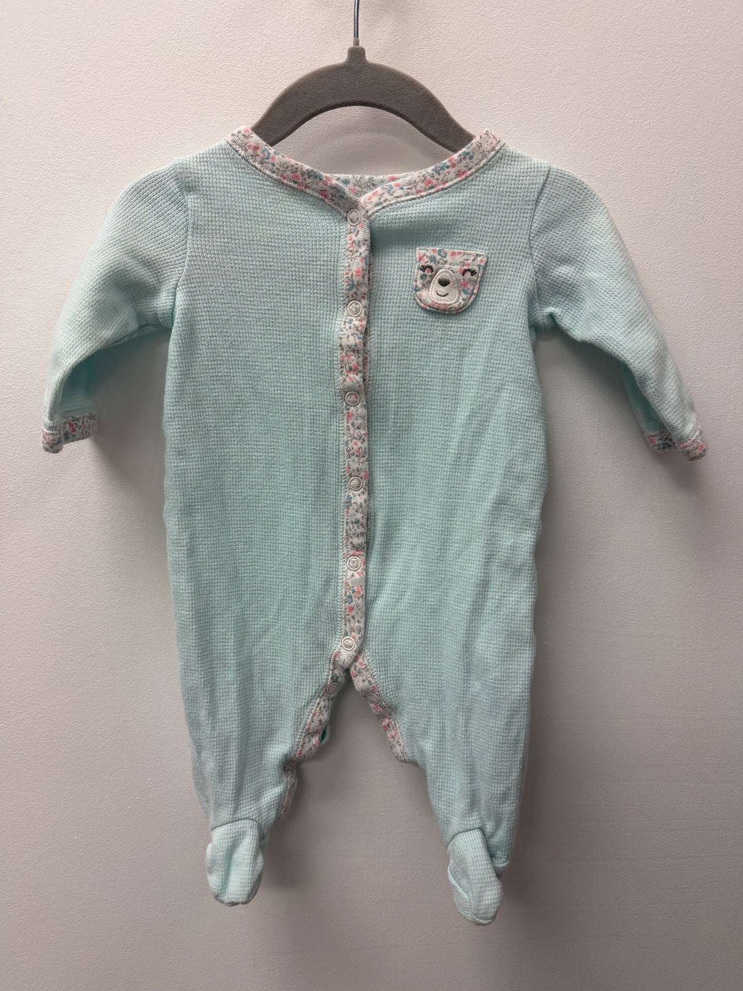 CARTERS BLUE SLEEPER SIZE 3M
