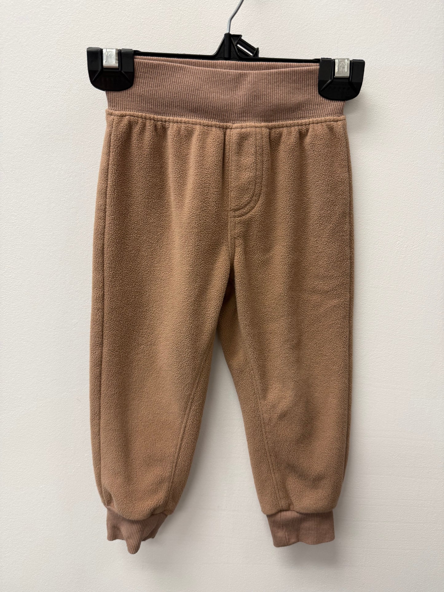 GEORGE BROWN FLEECE PANTS SIZE 2T